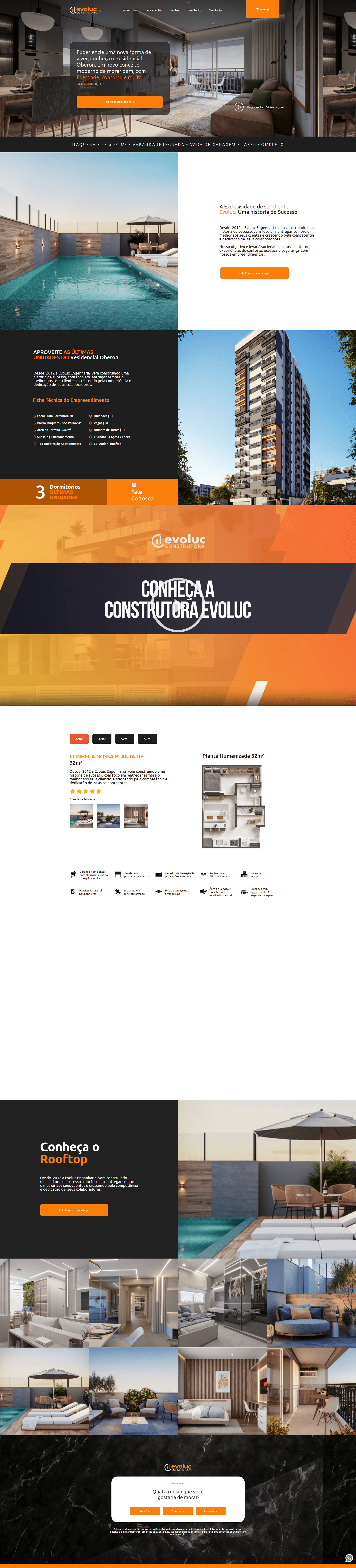 Website Evoluc Engenharia